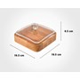 بیسکوئیت خوری چوبی لیمون
